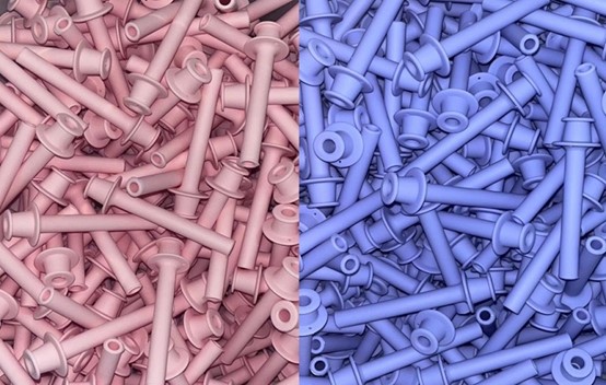Silicone is not difficult to remove burrs by nitrogen cryogenic deflashing.