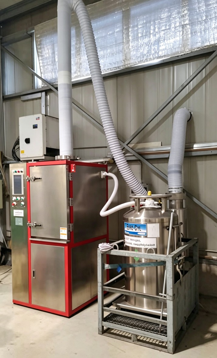 Pege cryogenic deflashing machines